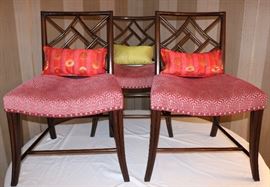 Eight (8) Albert Fournier Dining Chairs