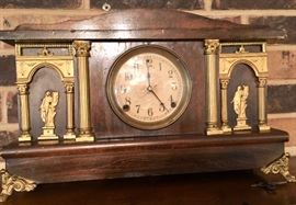 Antique mantle clock 