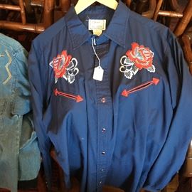 Embroidered women’s western shirt 