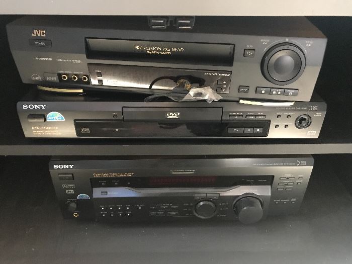 JVC and Sony components