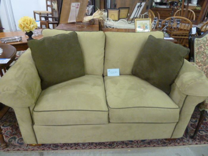 Green Modern Loveseat:  $122.50