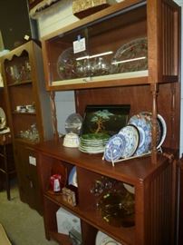 Mid-Century Hutch/ Display Cabinet: $47.50
