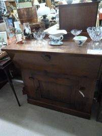 Dry Sink w/ Copper Top: $87.50