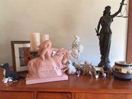 SCULPTURES - Large and small