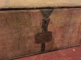 1900/s trunk with metal stamping - other trunks also available