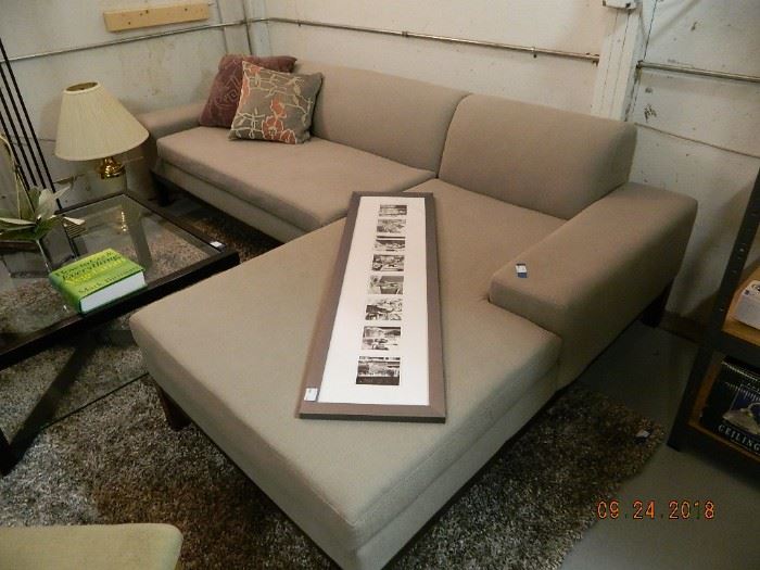 two piece sectional