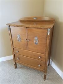 Vintage Highboy Dresser with Detail