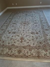 Neutral Tone Persian Style Carpet - approx 8 x 12