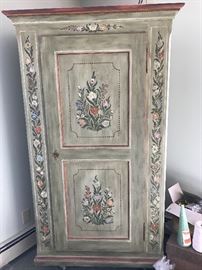 Hand-painted wood furniture