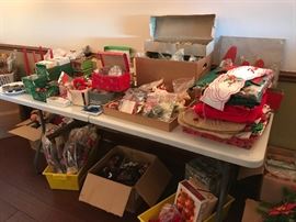 Christmas ornaments and decor