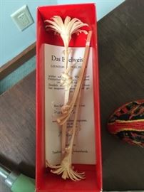 Wooden Edelweiss craft flowers