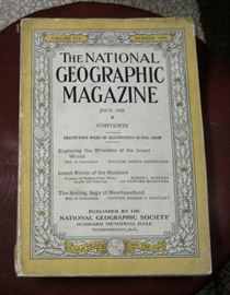 1929 National Geographic
