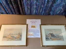 William Armstrong Watercolors