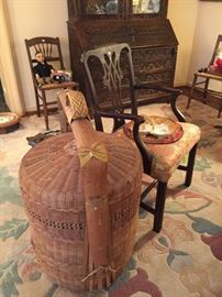 Monumental Size Chinese Bamboo Steamer