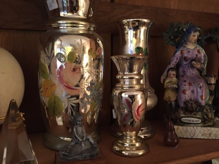 Mercury Glass Vases