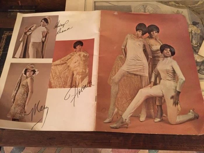 1967 concert program - The Supremes !