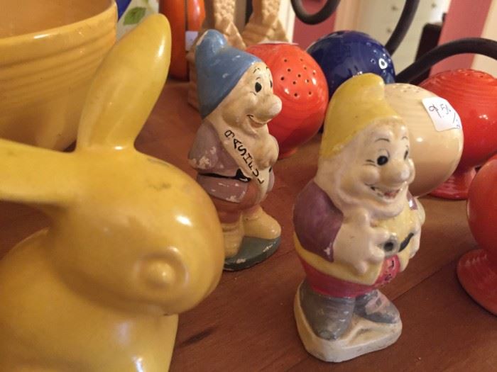 Bashful and Happy have joined the fun of Estate Sale Shopping.....
