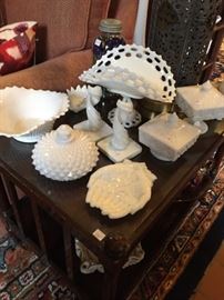 Vintage Milk Glass
