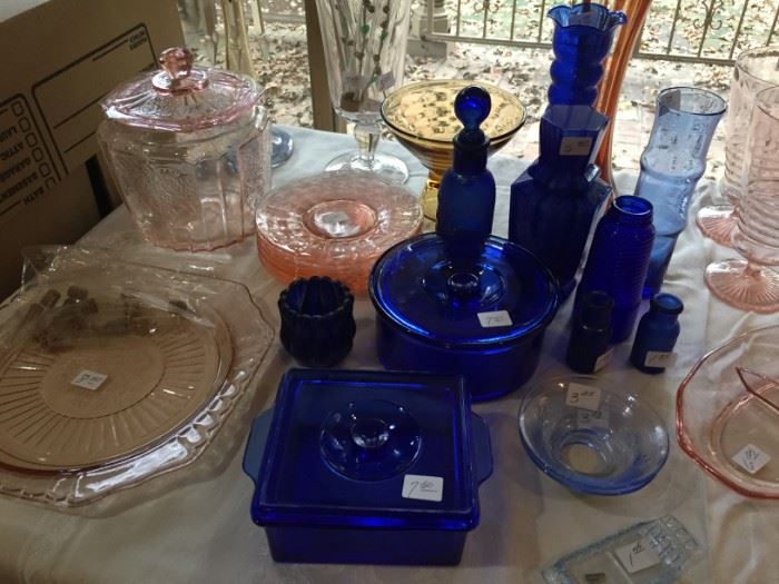 Cobalt Blue Glassware