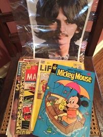 Vintage Comics, Photo of George Harrison
