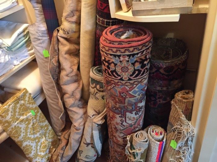 Large Collection of Area Rugs