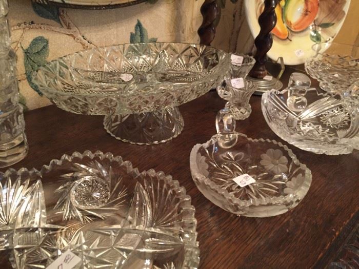 American Brilliant Period Cut Glass