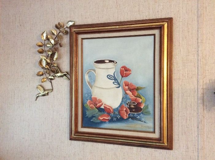 Artwork, Homeco - Home Interior and some original works of art.