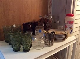 Retro Anchor hocking glasses