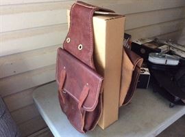 Leather Saddle bag
