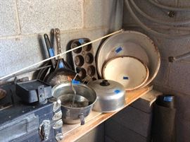 Cast Iron, Enamel Ware - just for your farmhouse!