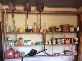 Gas, planters, baskets