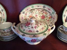 Gorgeous set of China from Japan - tons of pieces - this is a gorgeous set - like Famille Rose