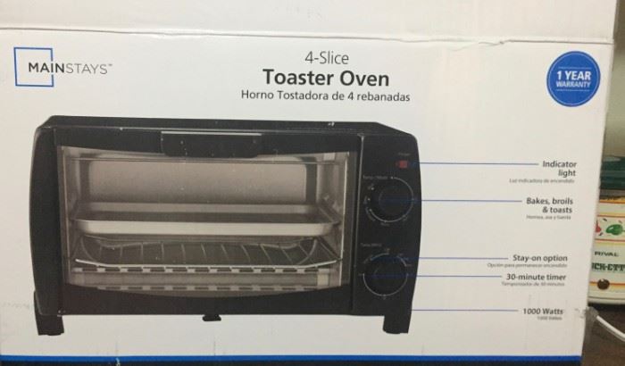New In Box Toaster Oven