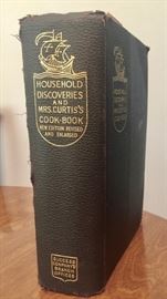 House Hold Discoveries and Mrs Curtis's Cookbook,  an encyclopedia of practical recipes and processes by Sidney Morse.  Published in 1909