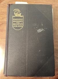 House Hold Discoveries and Mrs Curtis's Cookbook,  an encyclopedia of practical recipes and processes by Sidney Morse.  Published in 1909