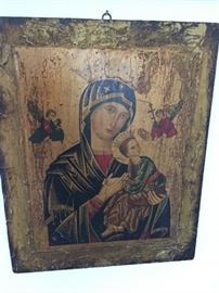 Hand Painted Russian Icon
