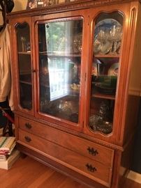 Solid walnut, 1930’s vintage, Klamer Furniture Company, Evansville, IN
