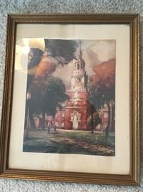 Watercolor - Independence Hall