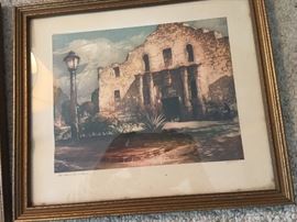 Watercolor - the Alamo