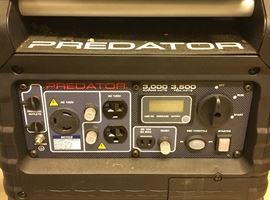 Predator 3500 Inverter Generator, Brand New. Super Quite 55 DB.