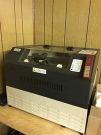 Pinnacle V-12 Laser Express Engraver with Books and extras