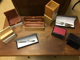 Handmade Boxes and Pen Sets