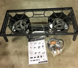 Brand New Blackstone Double Burner Propane Stove.