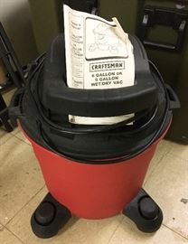 New Craftsman 9 Gallon Shop Vac