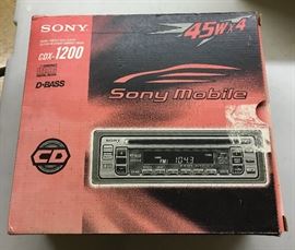 New Sony CDX-1200 In Dash Stereo