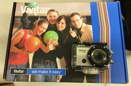 VIVITAR WATERPROOF CAMERA WITH EXTRAS