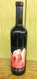  1997 Marilyn Monroe Wine Marilyn Merlot Napa. Rare Unopened Collectible Bottle.