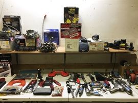 LOTS OF TOOLS AND ACCESSORIES