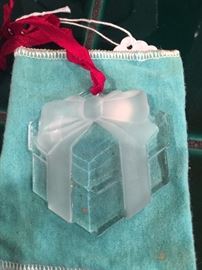 Tiffany glass ornament
