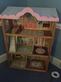 Vintage doll house
